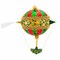 Metzler Bros. 7.0 Inch Balloon Stripes 3 Christmas Tree Ornament , Christmas Decor Hot Air Balloon Bird